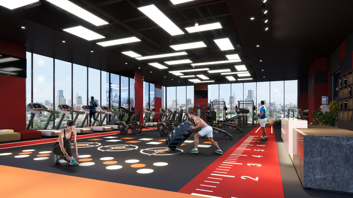 Gym Fitness tại Noble Crystal River có đội ngũ PT giàu kinh nghiệm